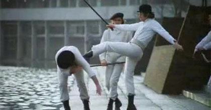 Filmruta från A Clockwork Orange