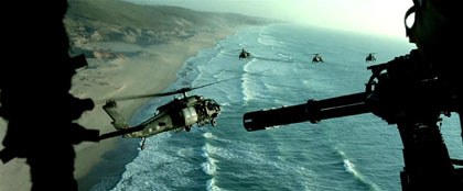Filmruta från Black Hawk Down