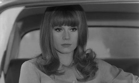 Filmruta från Den lena huden med Françoise Dorléac