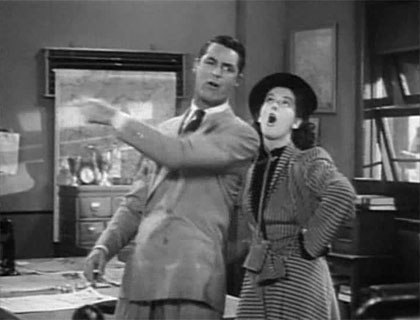Scen ur His Girl Friday