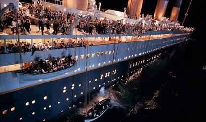 Titanic filmruta